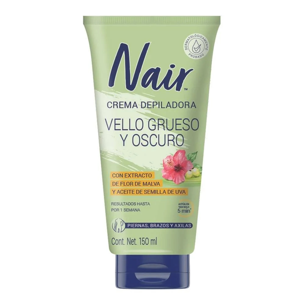 Crema Depiladora Corporal Vello Grueso y Oscuro con Extracto de