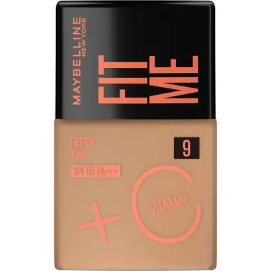 Fit Me Fresh Tint Base de Maquillaje FPS50+Vitamina C Maybelline