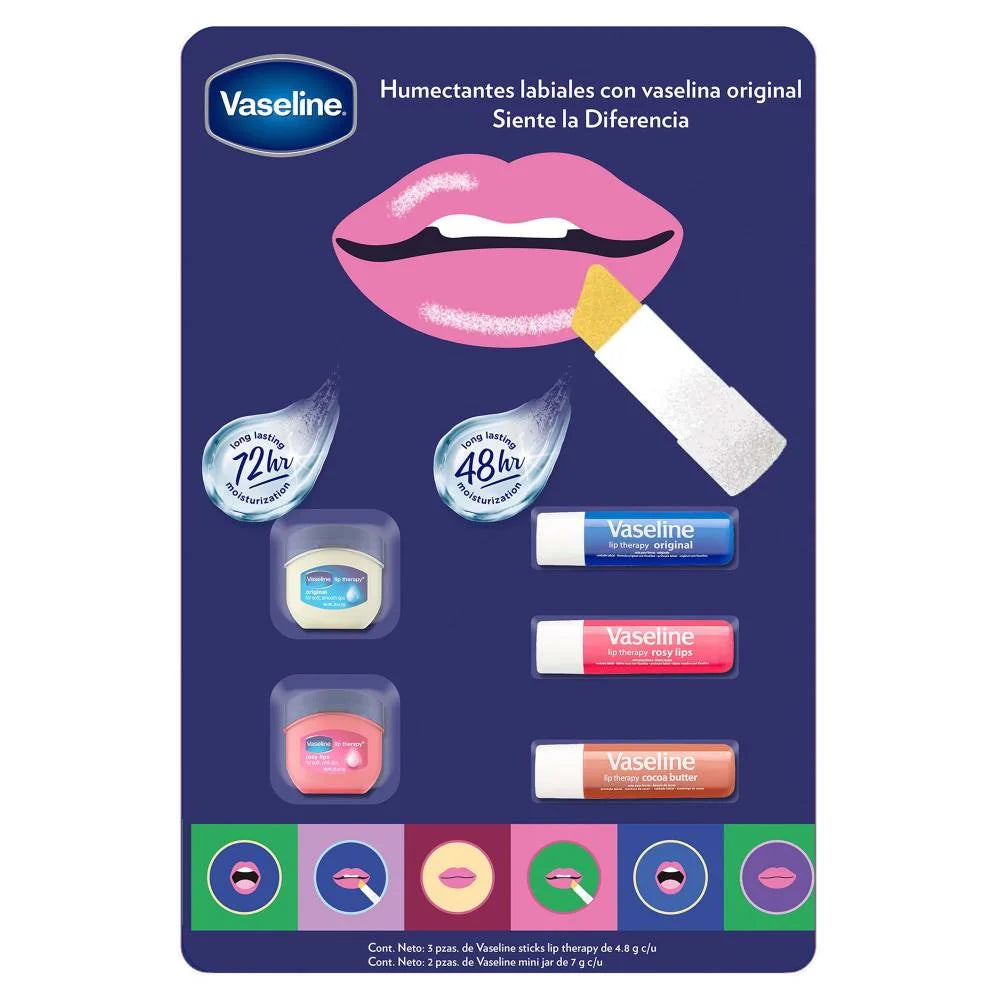 Kit Vaseline labios