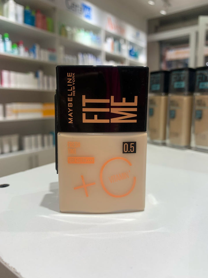 Fit Me Fresh Tint Base de Maquillaje FPS50+Vitamina C Maybelline