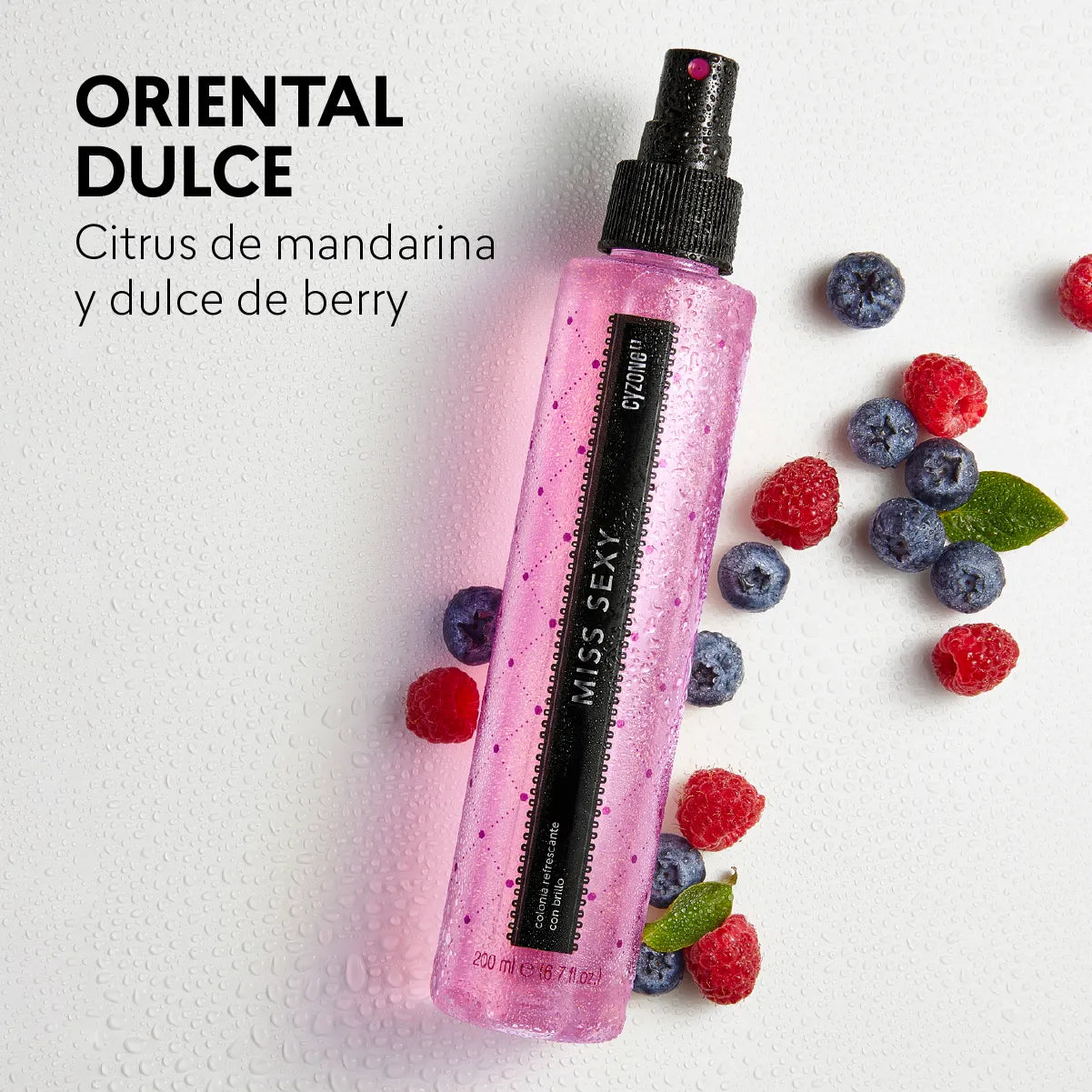 Miss Sexy Colonia con Brillo Cyzone Glow Skincare