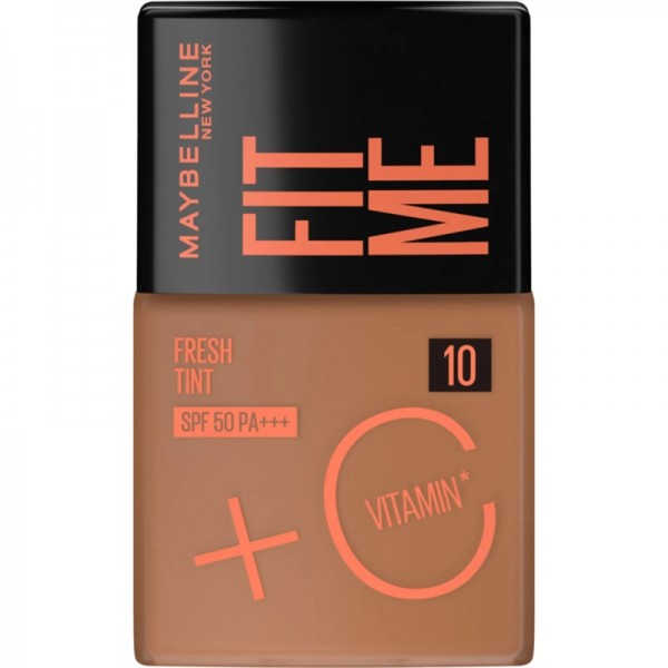 Fit Me Fresh Tint Base de Maquillaje FPS50+Vitamina C Maybelline