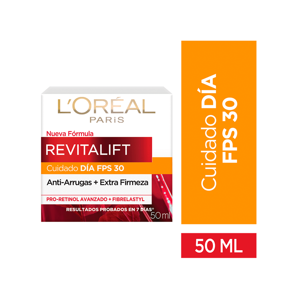 Crema Revitalift Cuidado de Día Anti-Arrugas+Extra Firmeza L´Oreal Paris