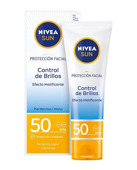 Protector Solar Facial Control Brillo 50FPS Nivea