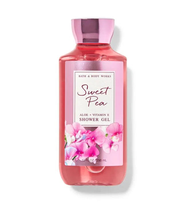Shower Gel Sweet Pea Bath & Body Works Glow Skincare
