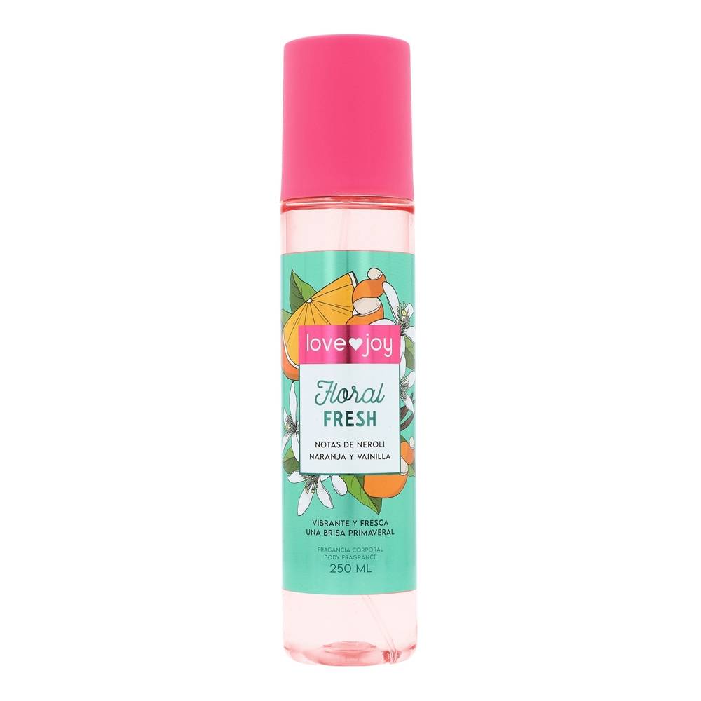 Fragancia Corporal  Floral Fresh  Love Joy