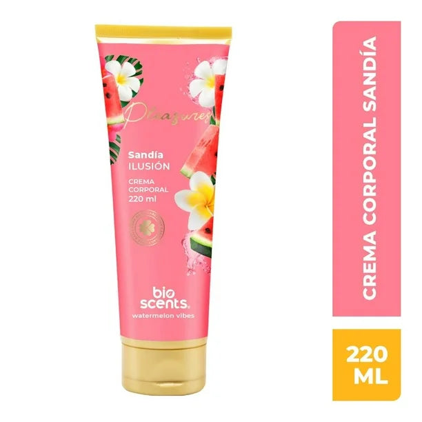 Crema Corporal Sandia Delicia Pleasures Bio Scents