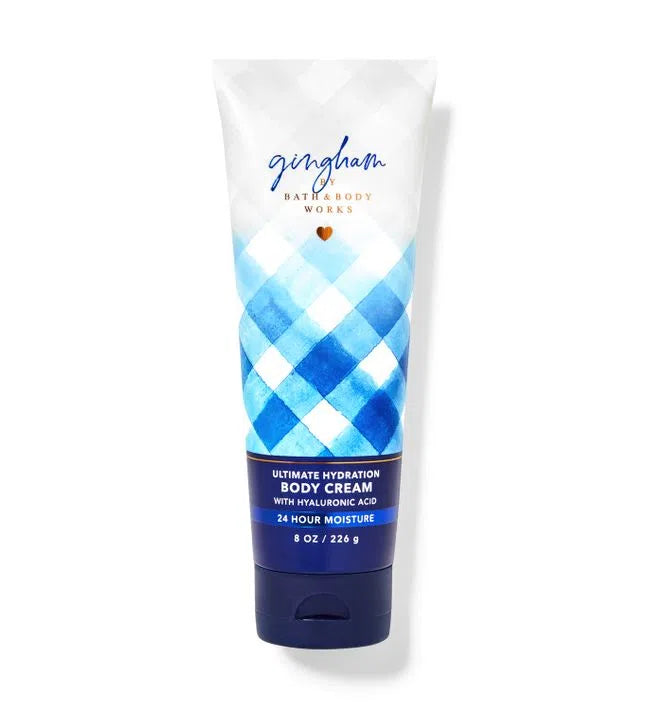 Body Cream Gingham Bath & Body Works