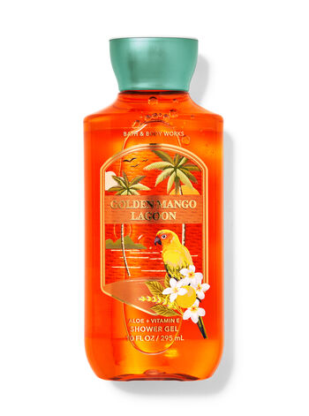 Body Wash Golden Mnago Lagoon Bath & Body Works