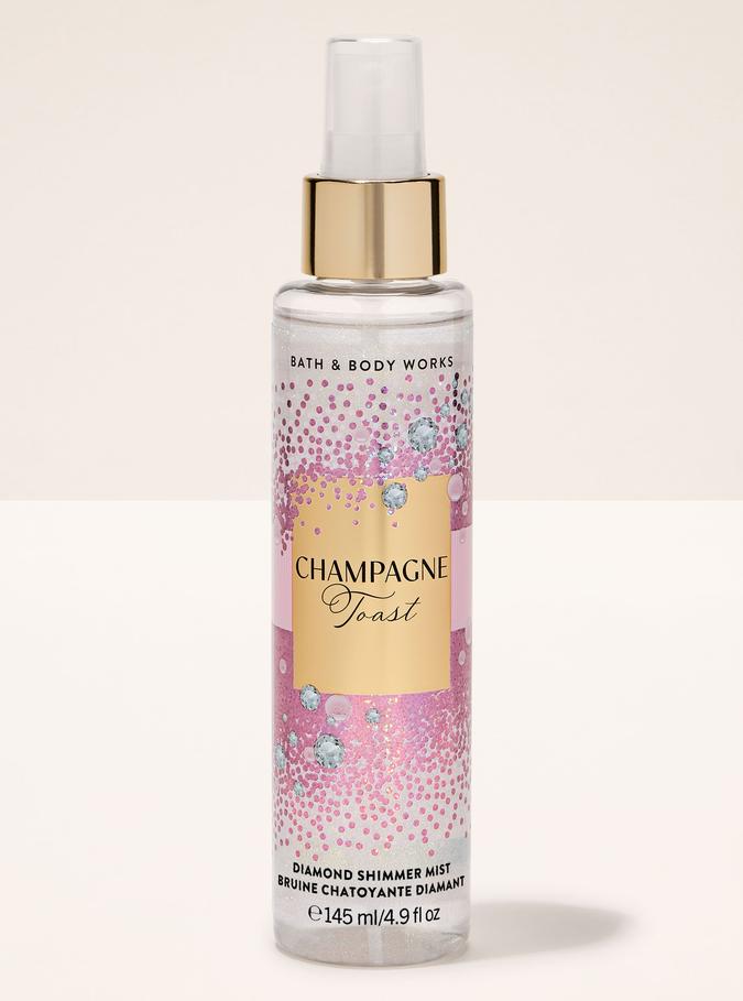 Body Mist Champagne Toast Shimmer Bath & Body Works