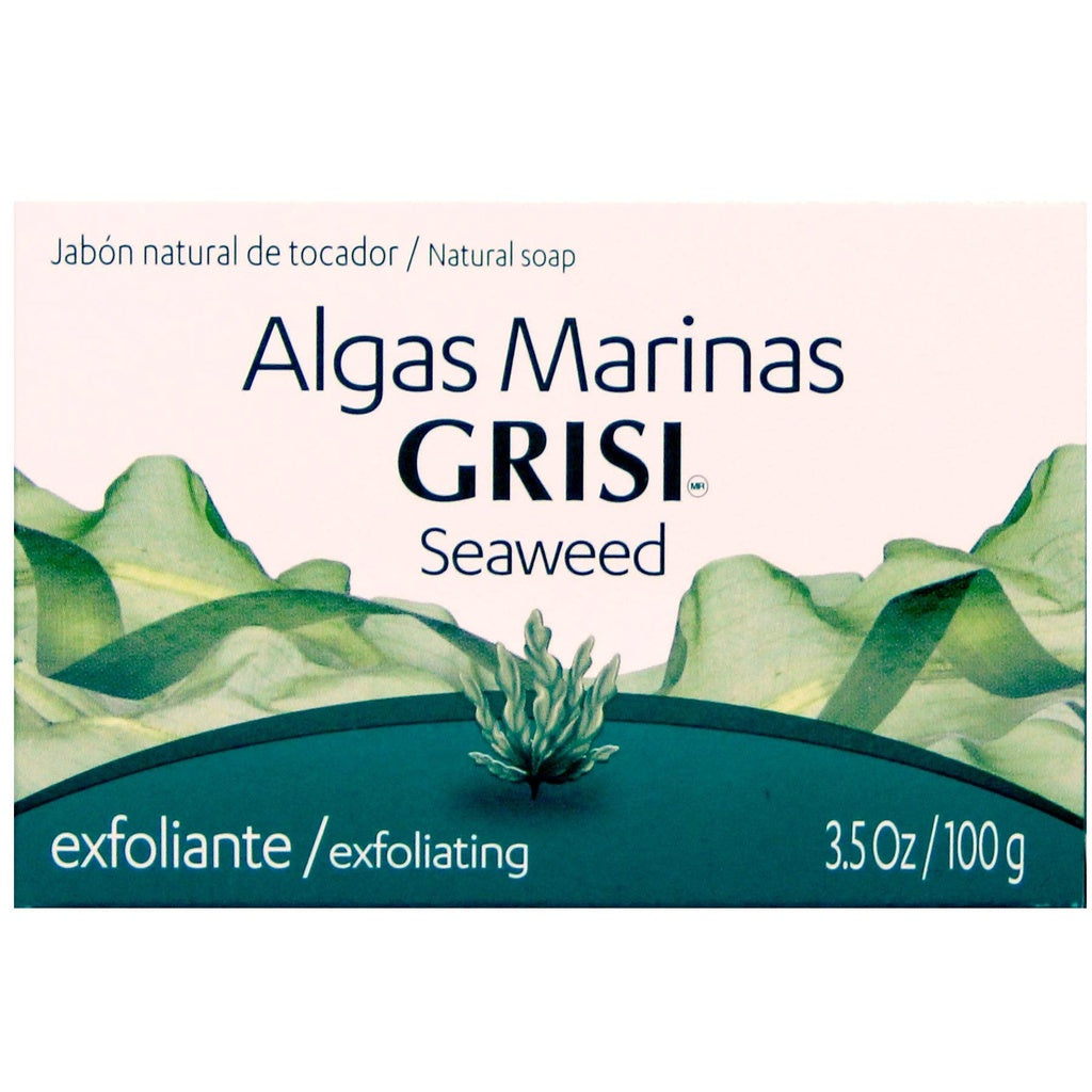 Algas Marinas Exfoliante Jabon en Barra Grisi