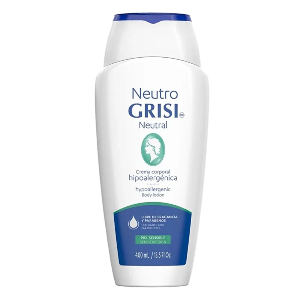 Crema Corporal Hipoalergenica Neutro Grisi