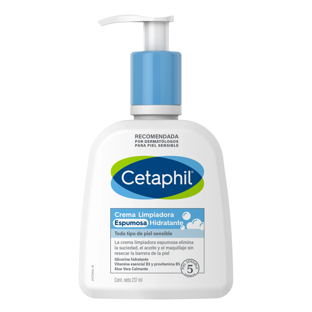 Crema Limpiadora Espumosa Hidratante Cetaphil