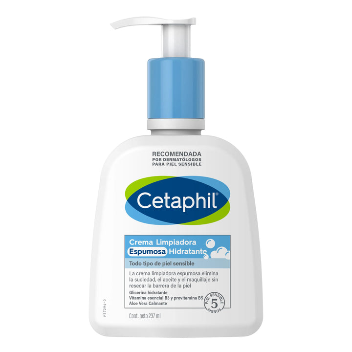 Crema Limpiadora Espumosa Hidratante Cetaphil