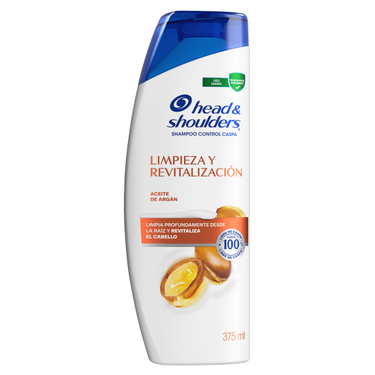 Limpieza y Revitalizacion Aceite de Argan Shampoo Head & Shoulders