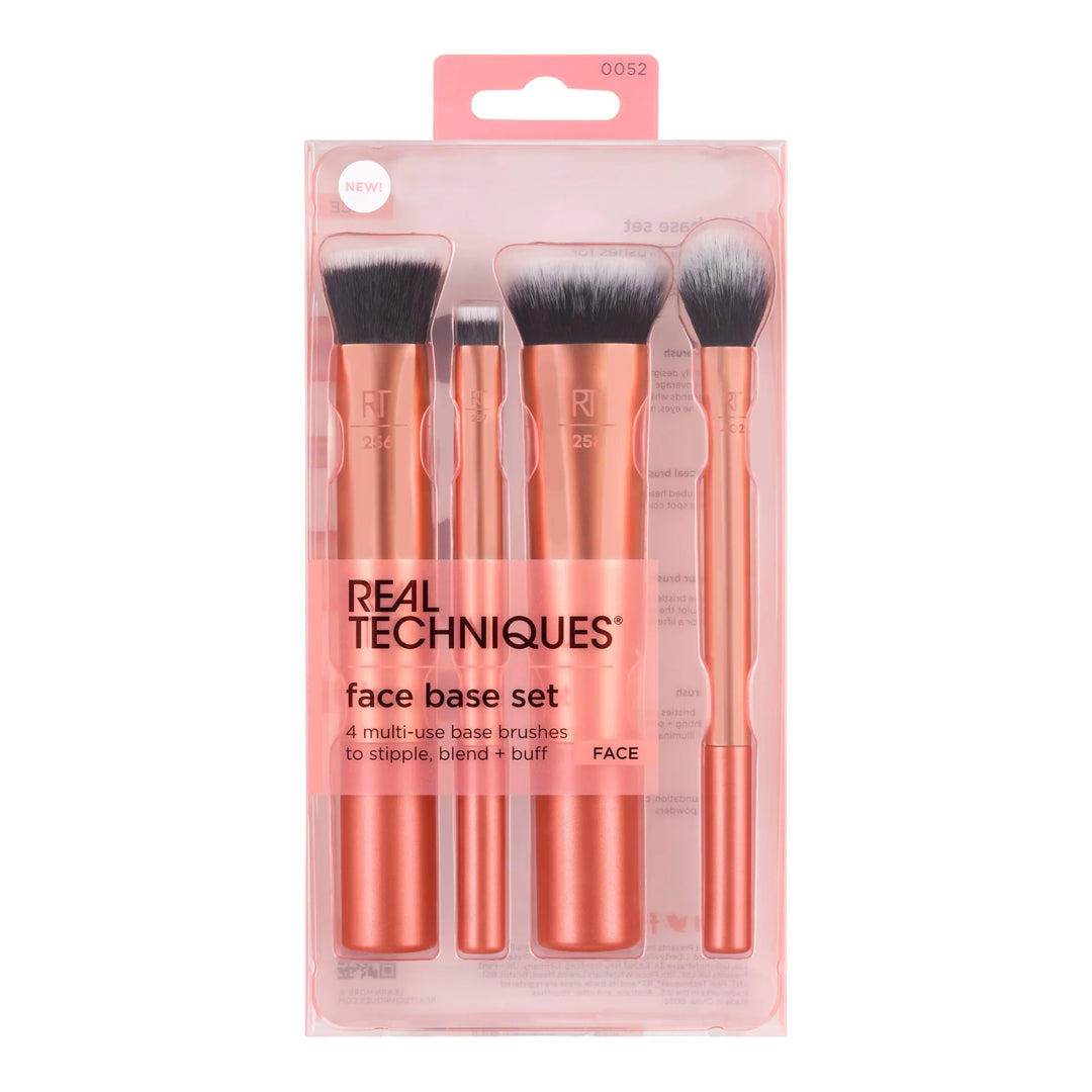 Set de Brochas Base Cara Real Techniques 4P