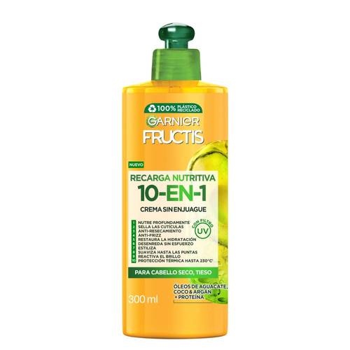 Crema para Cabello Recarga Nutritiva 10 en 1 Garnier Fructis