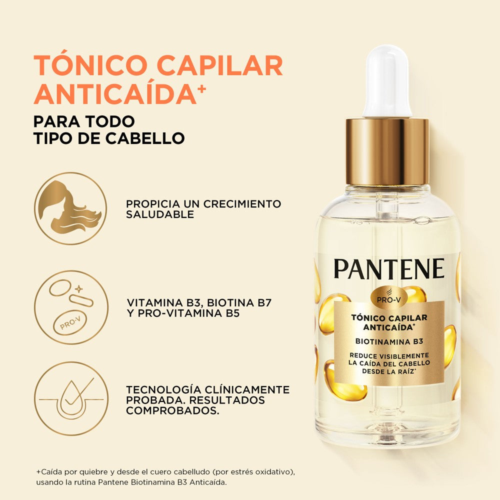 Tonico Capilar Biotamina B3 Anticaida Pantene