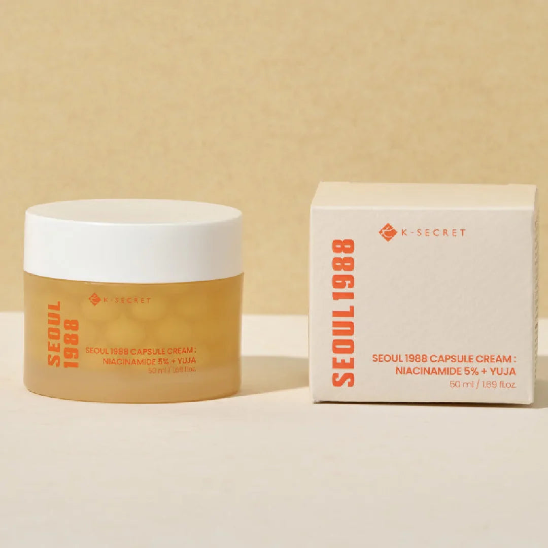 Seoul 1988 Capsule Cream Niacinamide 5%+Yuja K-Secret