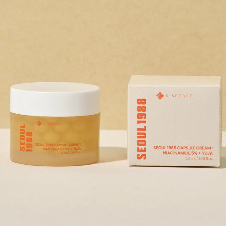 Seoul 1988 Capsule Cream Niacinamide 5%+Yuja K-Secret