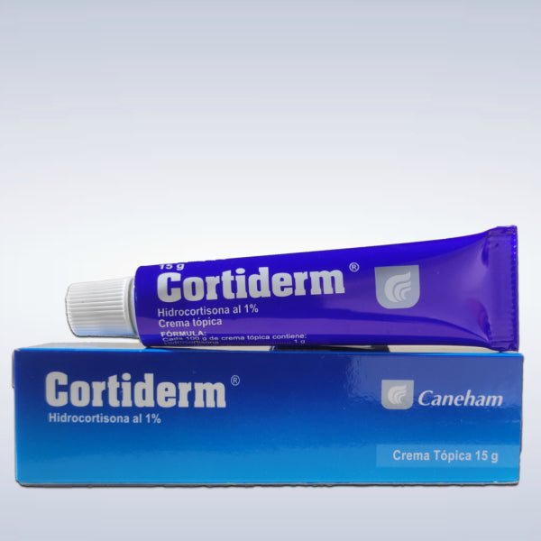 Cortiderm Hidrocortisona al 1% Crema Topica Caneham