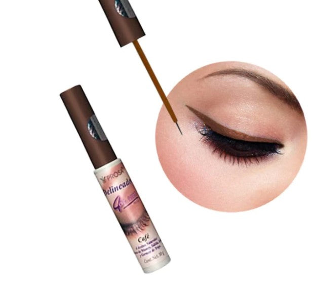 Delineador Liquido 4 en 1 Cafe Prosa