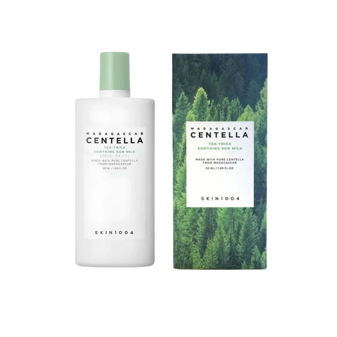 Madagascar Centella Tea Trica Soothing Sun Milk SPF50 Skin1004