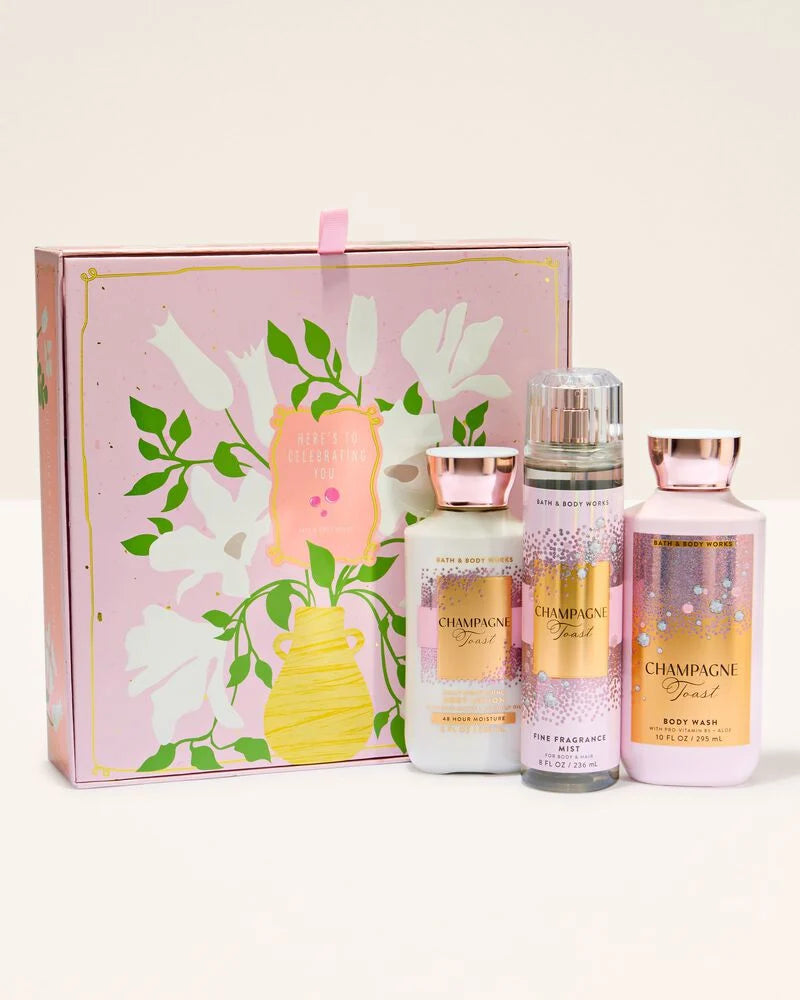 Set Champagne Toast Bath & Body Works