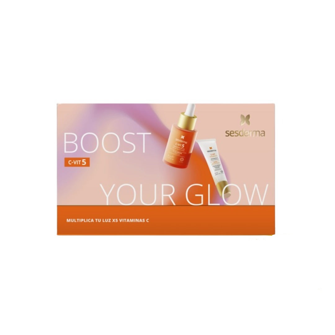 C-Vit 5 Serum Liposomado+ Fluido Luminoso Kit Sesderma