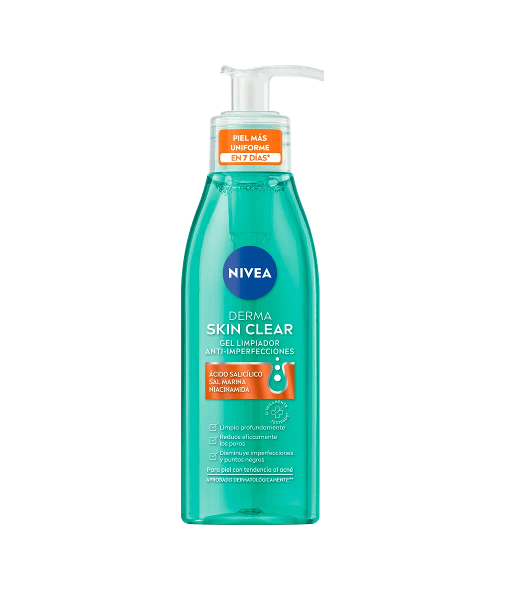 Derma Skin Clear Gel Limpiador Anti Imperfecciones Nivea