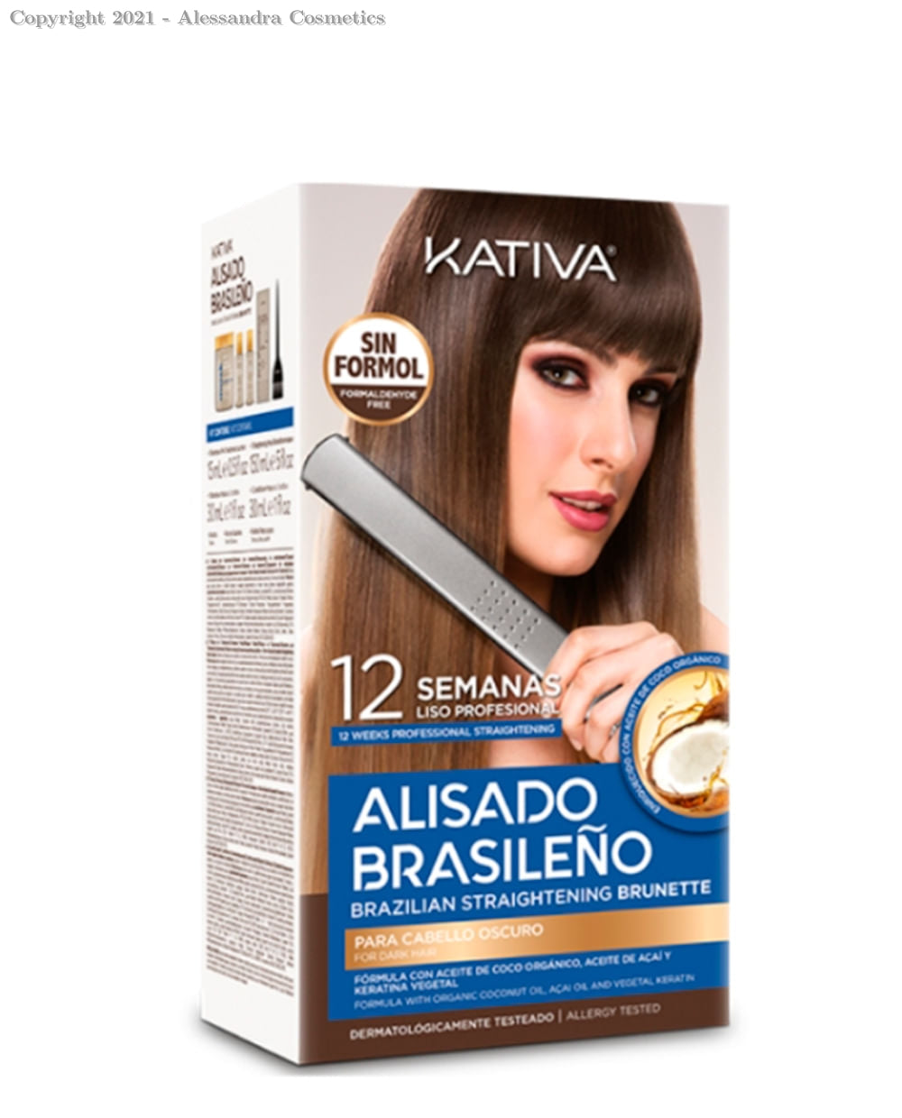 Kit  Alisado Brasileño Kativa