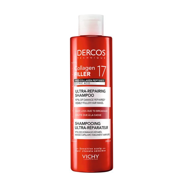 Collagen Filler 17 Champu Reparador Dercos Vichy