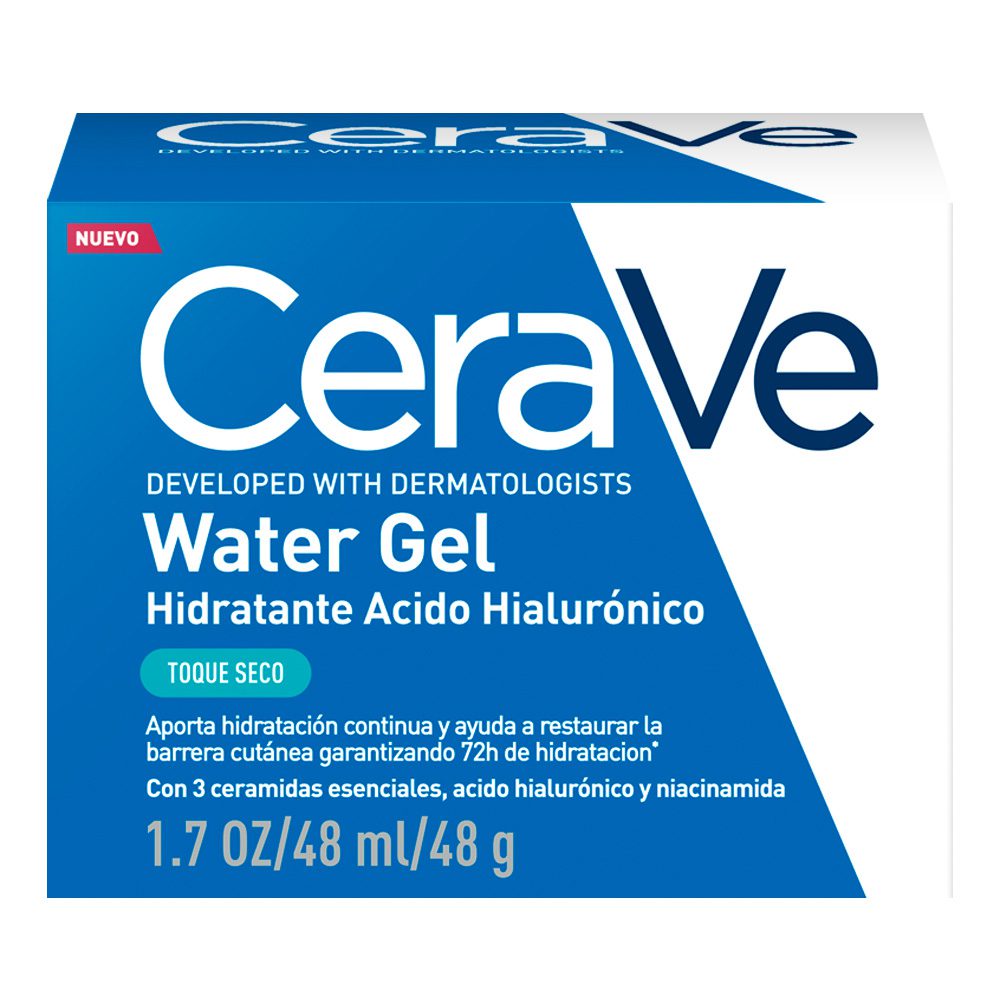 Water Gel Hidratante Acido Hialuronico Toque Seco Cerave