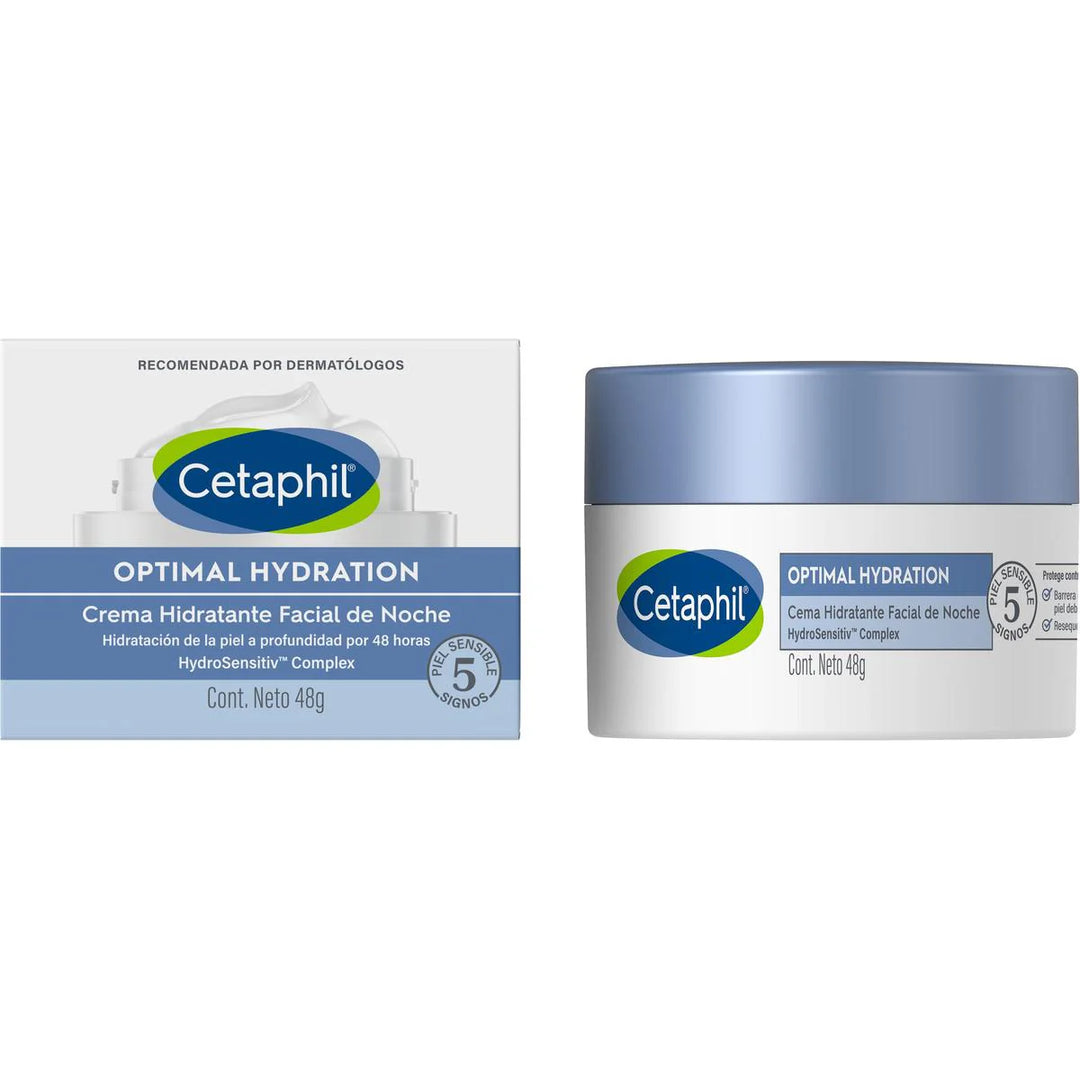 Optimal Hydration Crema Hidratante Facial De Noche Cetaphil