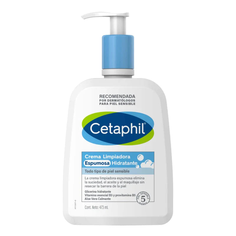 Crema Limpiadora Espumosa Hidratante Cetaphil