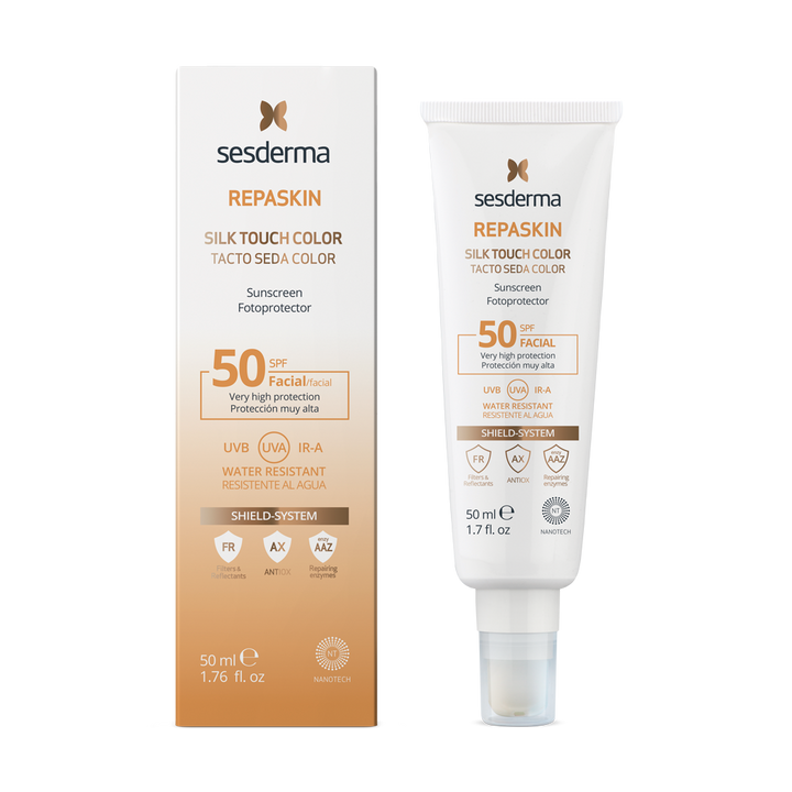 Repaskin Fotoprotector Tacto de Seda FPS50 Sesderma