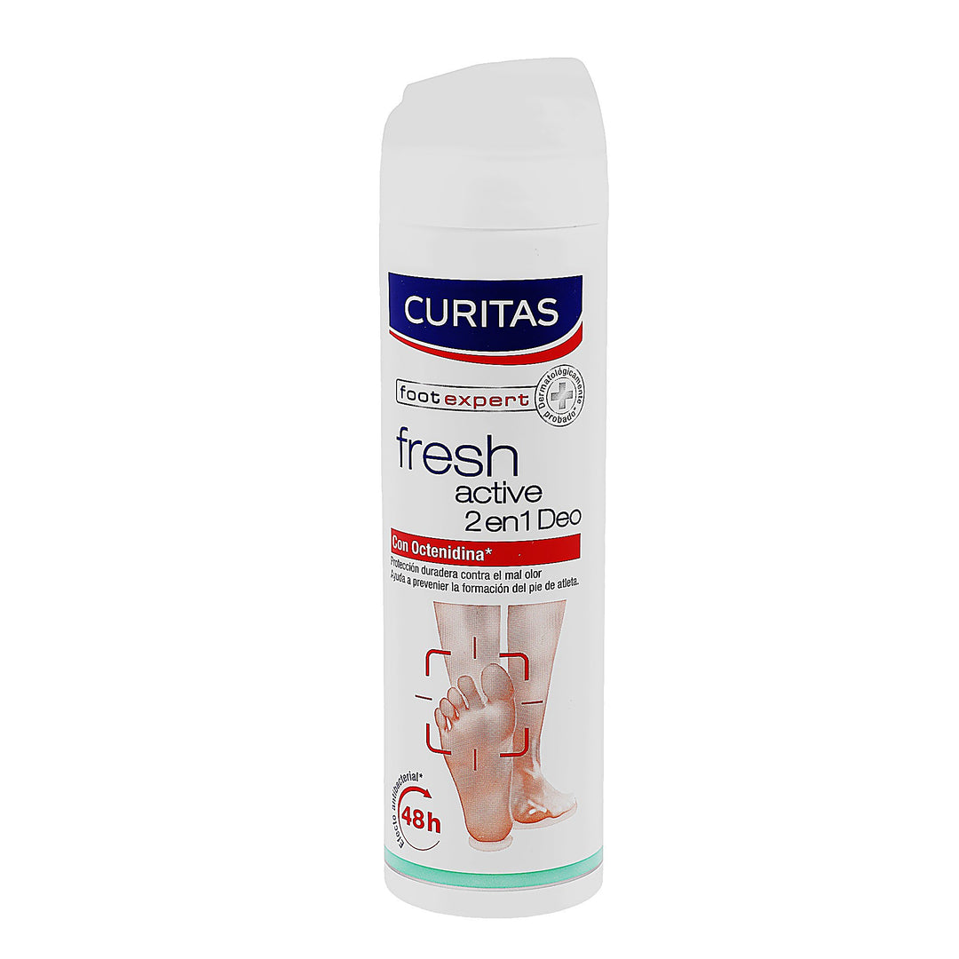 Fresh Active 2en1 Desodorante para Pies Curitas