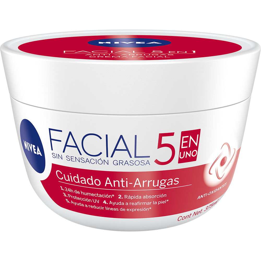 Facial 5 en 1 Cuidado Anti Arrugas Nivea
