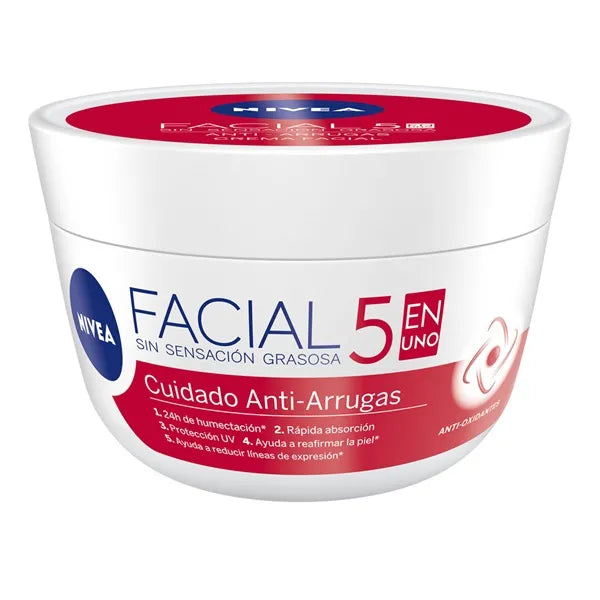 Facial 5 en 1 Cuidado Anti Arrugas Nivea