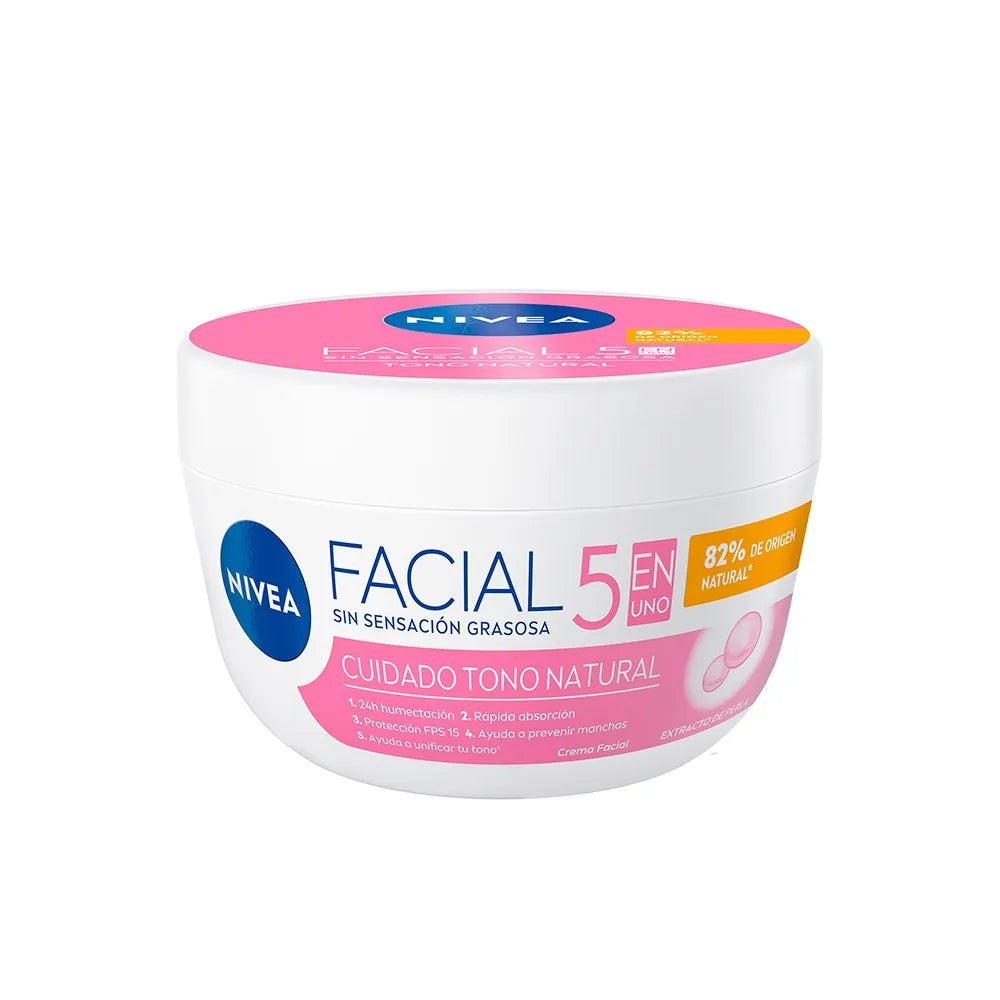 Facial 5 en 1 Cuidado Tono Natural Nivea