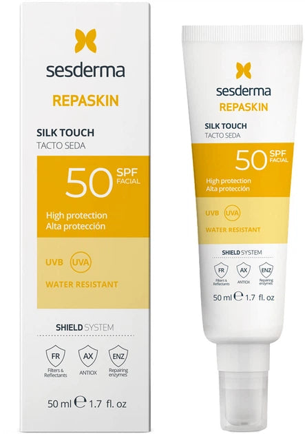 Repaskin Fotoprotector Tacto de Seda FPS50 Sesderma