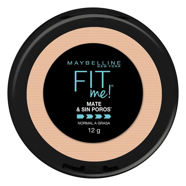 Polvo Compacto Matificante Fit Me 110 Warm Nude Maybelline
