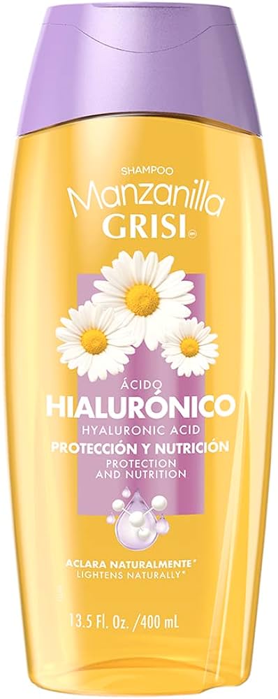 Shampoo Acido Hiauluronico Manzanilla Grisi