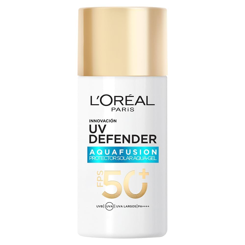 UV Defender Aquafusion Aqua Gel Protector Solar FPS50 Loreal