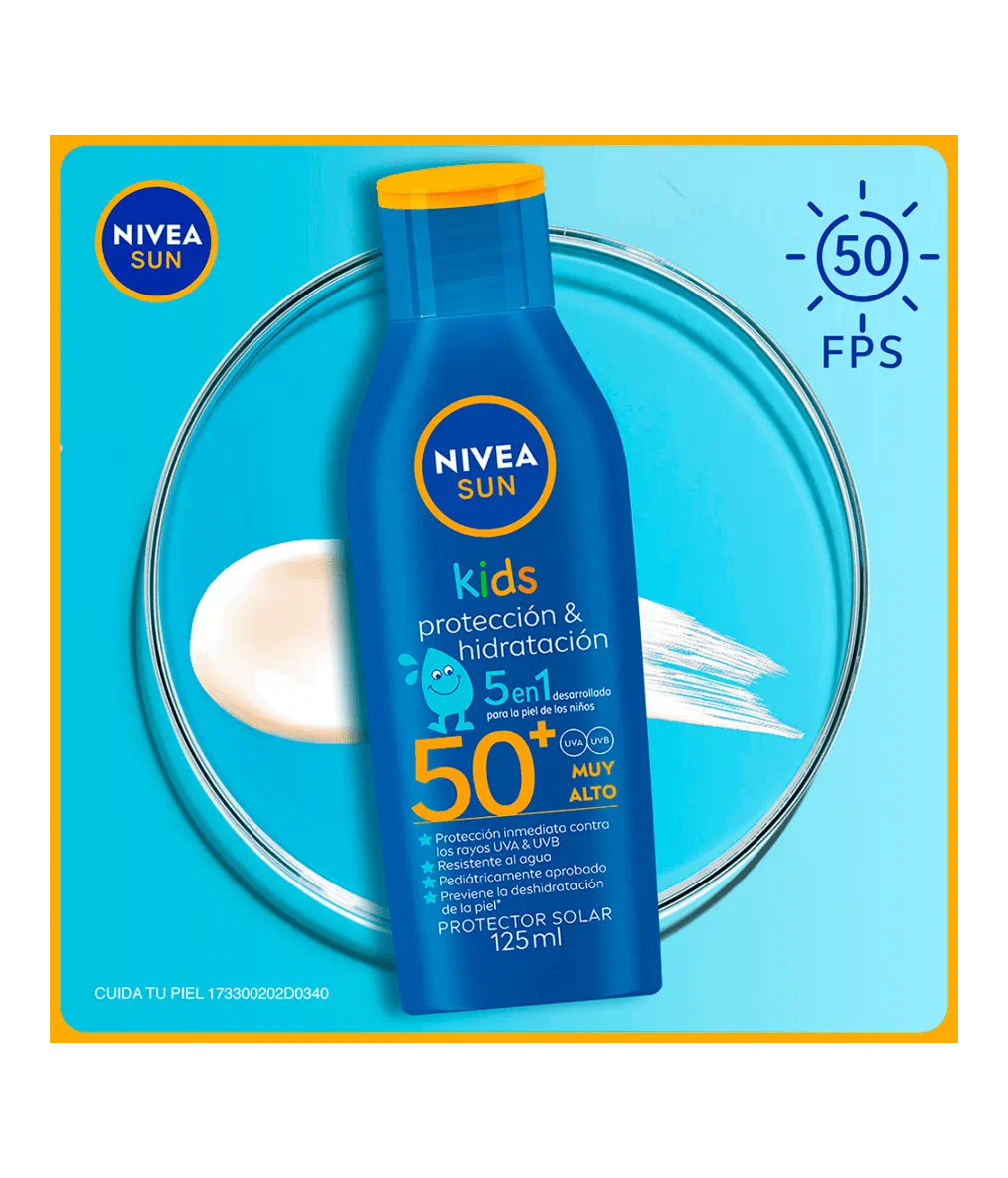 Protector Solar Sun Kids FPS50 Nivea