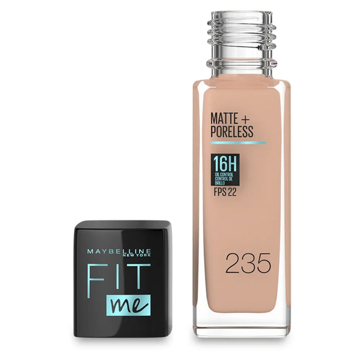 Base de Maquillaje Liquido Mat Poreless Fit Me Maybelline