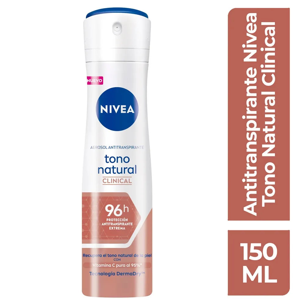 Clinical Tono Natural Aerosol Antitranspirante Nivea