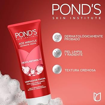 Hexyl Retinol Limpiador Facial Anti Edad Ponds