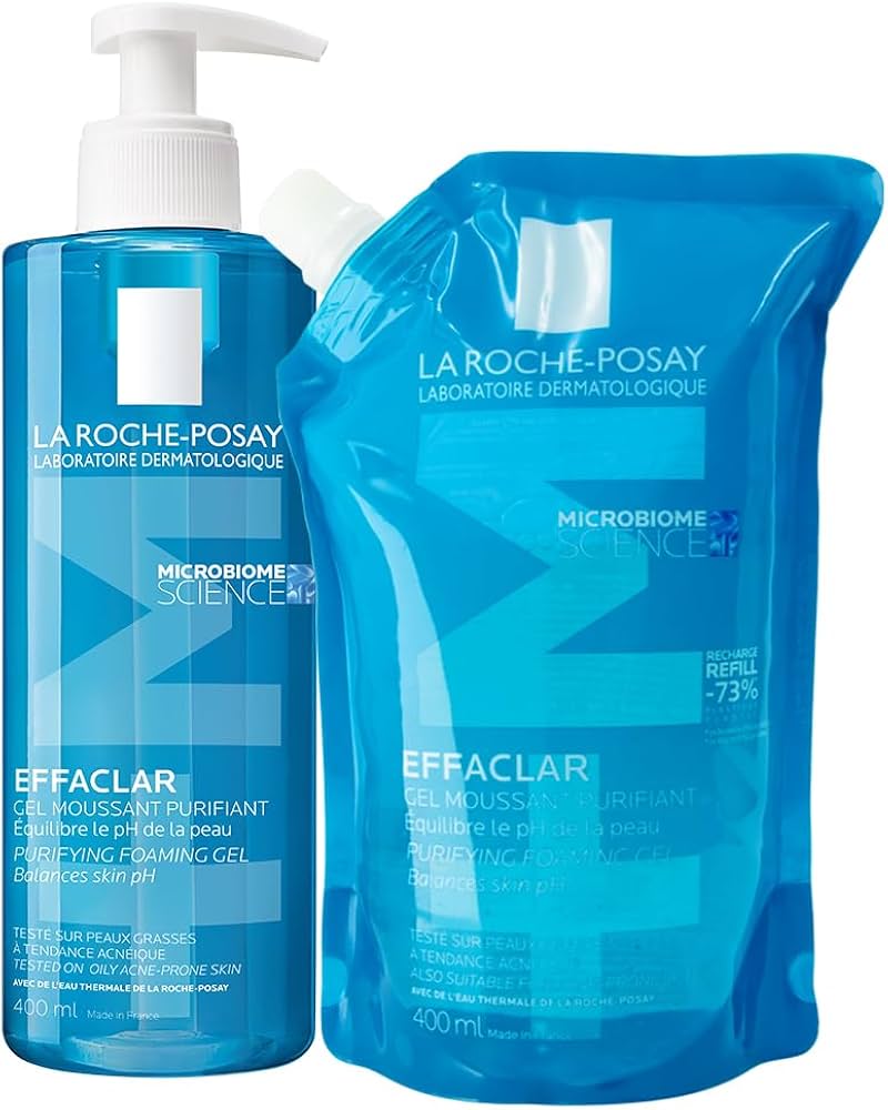 Kit Effaclar Gel Limpiador Facial + Refil La Roche Posay