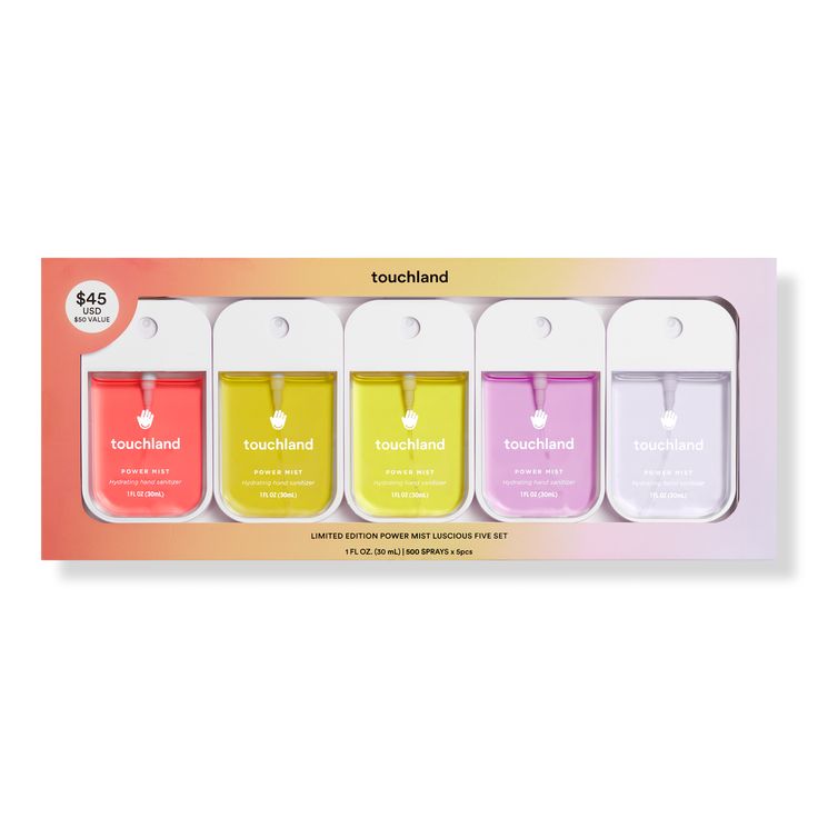 Power Mist Limited Edition Luscious Touchland 5-Set